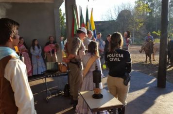 Foto - CHEGADA CHAMA CRIOULA