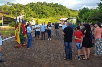Foto - INAUGURAÇÃO CALÇAMENTO LOTEAMENTO GAMBETTA