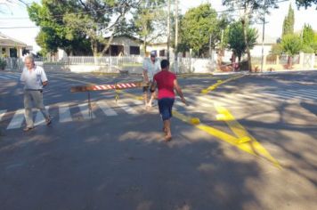 Foto - MUDANÇA NO TRÂNSITO EM TORNO DA PRAÇA