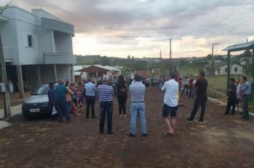 Foto - INAUGURAÇÃO CALÇAMENTO LOTEAMENTO GAMBETTA