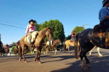Foto - CHEGADA CHAMA CRIOULA