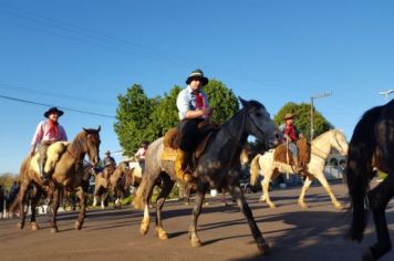 Foto - CHEGADA CHAMA CRIOULA