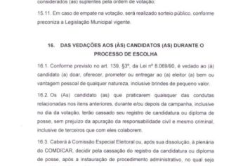 Foto - EDITAL CONSELHO TUTELAR