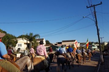Foto - CHEGADA CHAMA CRIOULA