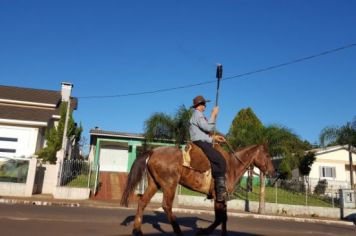 Foto - CHEGADA CHAMA CRIOULA
