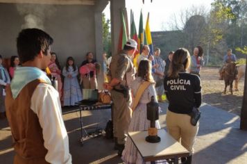 Foto - CHEGADA CHAMA CRIOULA