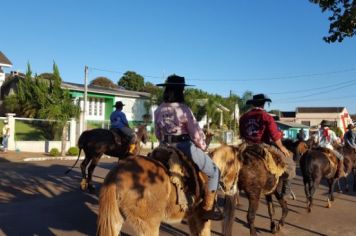 Foto - CHEGADA CHAMA CRIOULA