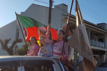 Foto - CHEGADA CHAMA CRIOULA