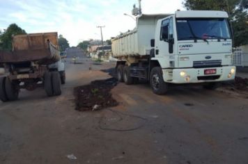 Foto - OBRAS ASFALTO