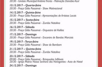 Foto - LANÇAMENTO PROGRAMAÇÃO NATAL 2017