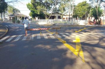 Foto - MUDANÇA NO TRÂNSITO EM TORNO DA PRAÇA