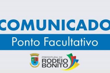 COMUNICADO PONTO FACULTATIVO