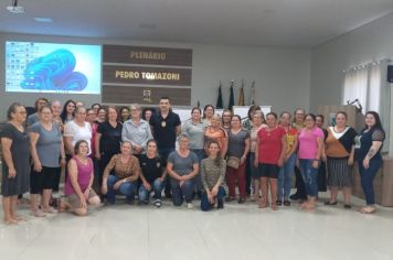 Encontro aborda o agosto lilás em Rodeio Bonito