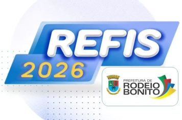 Rodeio Bonito lança Programa de Recuperação Fiscal REFIS 2026