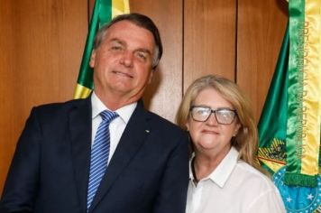 VICE-PREFEITA CUMPRE AGENDA EM BRASÍLIA