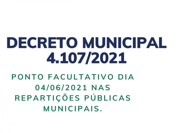 DECRETO MUNICIPAL 4.107/2021