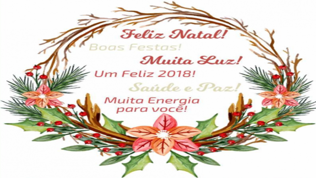 DESEJAMOS UM FELIZ NATAL À TODOS!