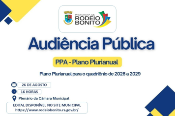 EDITAL DE AUDIÊNCIA PÚBLICA Nº 03/2025