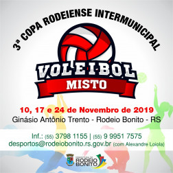 VOLEIBOL TEM CALENDÁRIO DE JOGOS ALTERADO