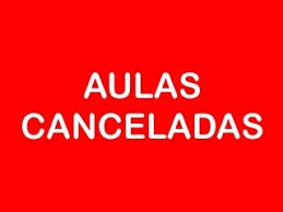 AULAS SUSPENSAS TEMPORARIAMENTE