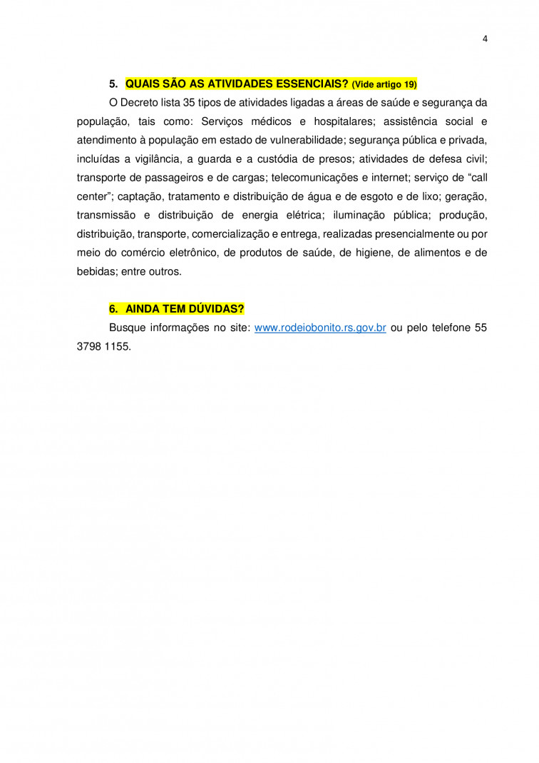 RESUMO DECRETO MUNICIPAL N.º 3.956/2020