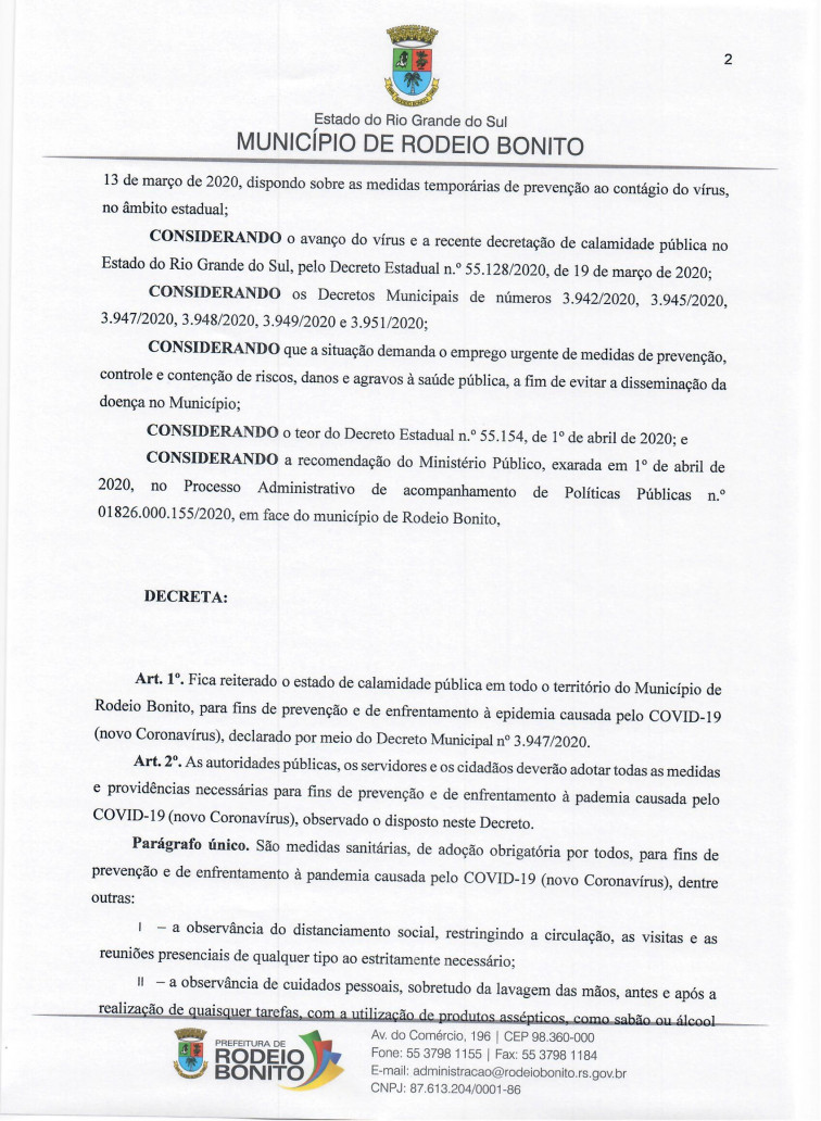 DECRETO 3.954/2020